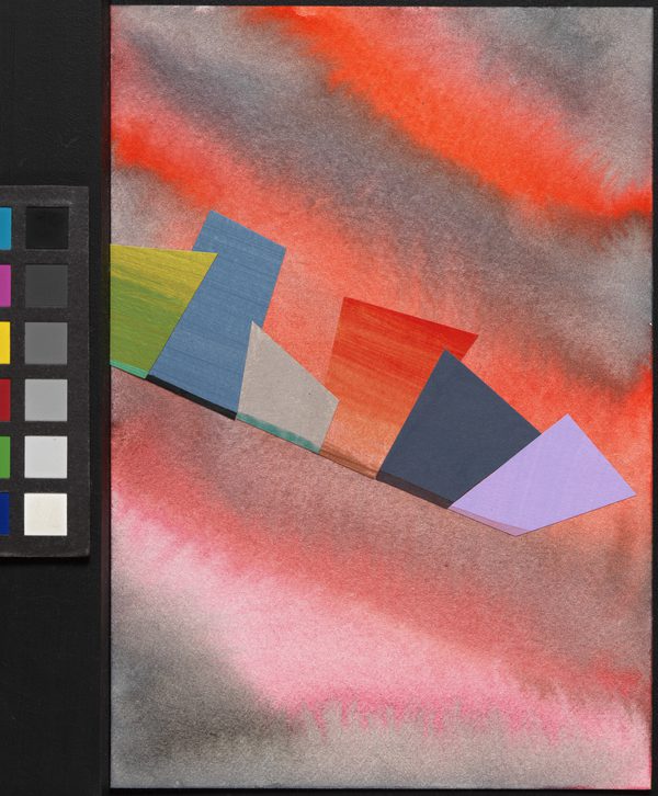Tomma Abts works on paper and linen